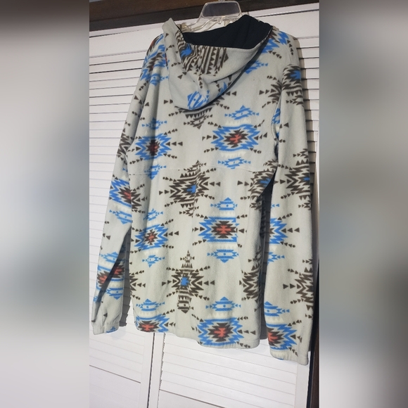 Rebels & Nomads Fleece Hoodie XL Long - Picture 2 of 5